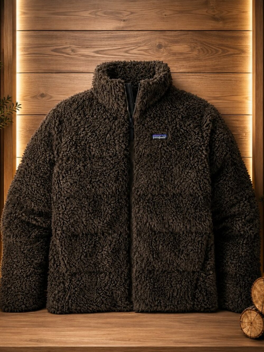 Patagonia Men's High Pile Down Jacket - XL/Brown NWT! RARE!